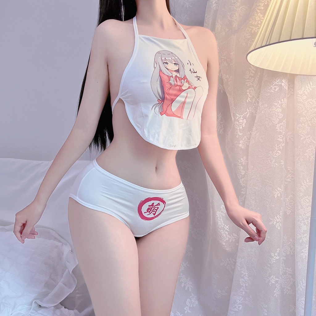 Bộ Đồ Ngủ Hóa Trang Nhân Vật Anime Dễ Thương Quyến Rũ Cho Nữ AN100 [CWEAR.SEXY_ĐỒ NGỦ & NỘI Y CAO CẤP]