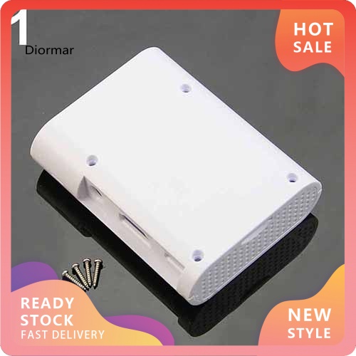 Hộp Nhựa ABS Kèm Ốc Vít Cho Raspberry Pi 3 Pi 2 Model B
