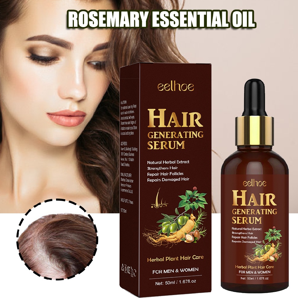 Rosemary Hair Generating Growth Serum Hair Strengthening for Dry Damaged Hair