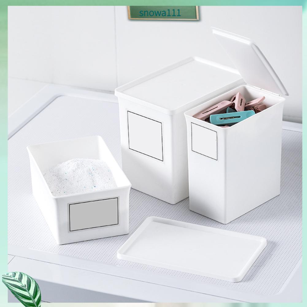 Bán buôn Hộp Đựng Bột Giặt Hộ Gia Đình Bảo Quản Chống Bụi Có Nắp Đậy