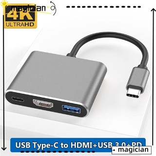 Đầu chuyển đổi MAGIC kết nối cổng USB Type-C 3 trong 1 chuyên nghiệp tiện dụng