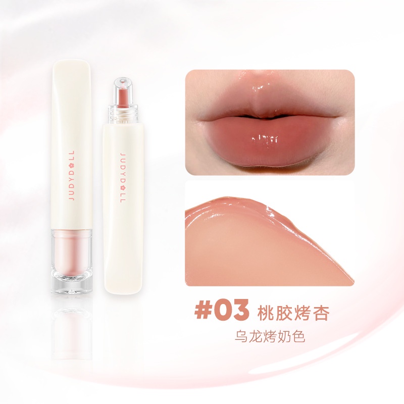 Son Bóng JudydollLip Dạng Thạch Dưỡng Ẩm Cho Môi Hiệu Ứng Gương