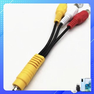 [Mã ELHACE giảm 4% đơn 300K] [Mã ELFLASH3 hoàn 10K xu đơn 20K] Cáp chuyển đầu Jack 3.5 đực ra 3 đầu RCA cái hoa sen