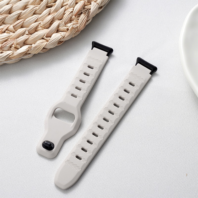 Mềm Dây Đeo Thay Thế Chất Liệu Silicon Màu Trơn Cho huawei band 8 7 6