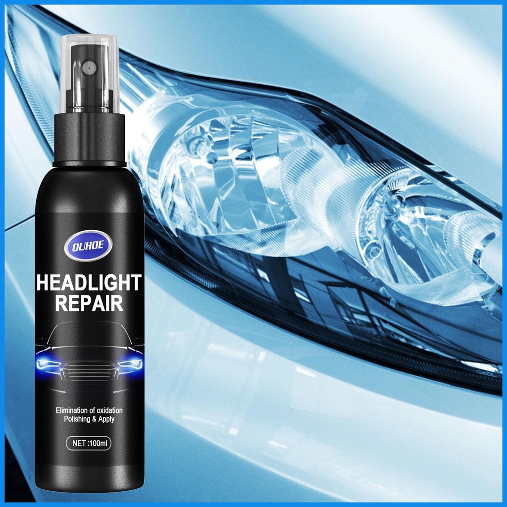 Dung Dịch Đánh Bóng Đèn Pha Xe Hơi Độ Trong Suốt Cao 100ML