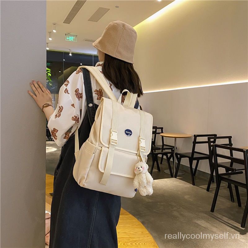 Balo Đi Học Dạng Lật Thời Trang Hàn Quốc Cho Nữ