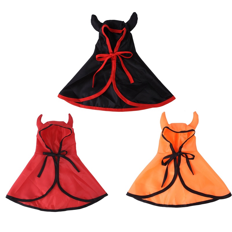 Bcf halloween trang phục chó mèo áo choàng ma cà rồng, trang phục thú cưng cho mèo và chó nhỏ tiệc cosplay