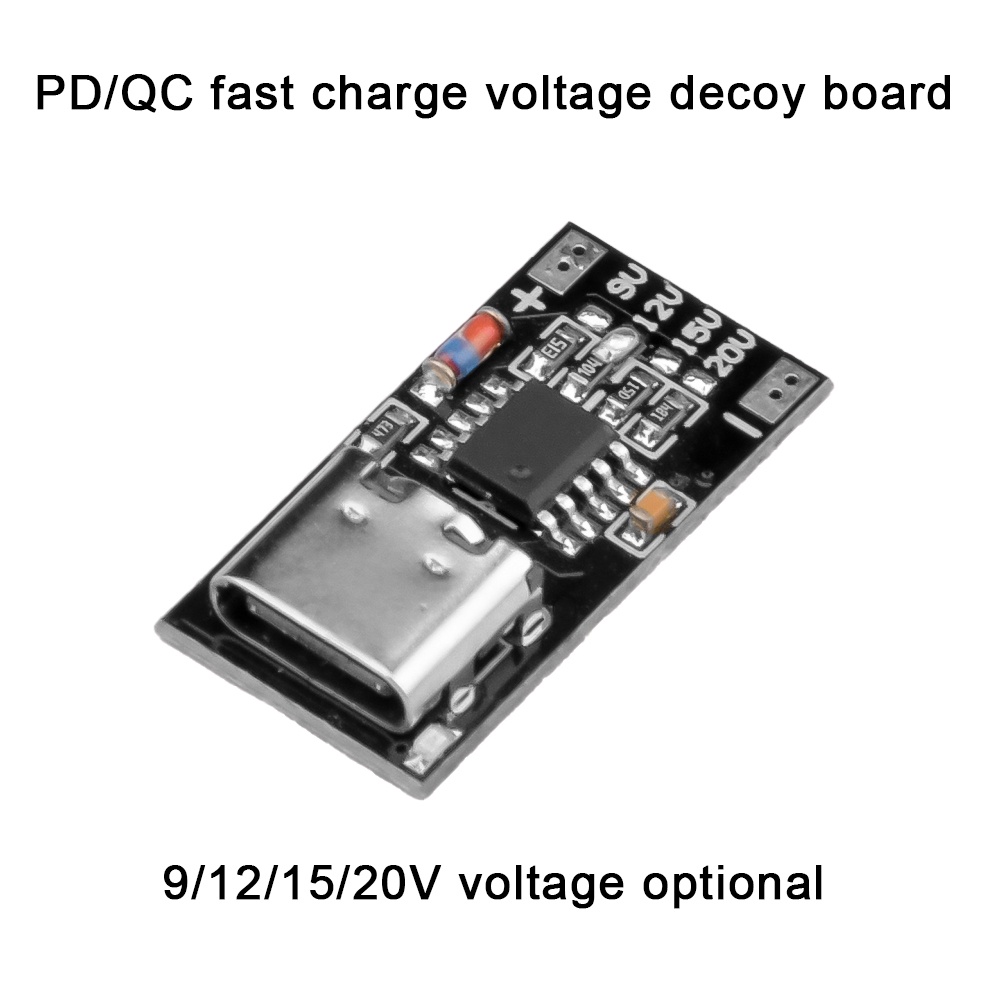 Mô-đun Sạc USB Kích Hoạt Tăng Áp Nhanh VOKTTA Type-C PD2.0 PD3.0 9V 12V 15V 20V