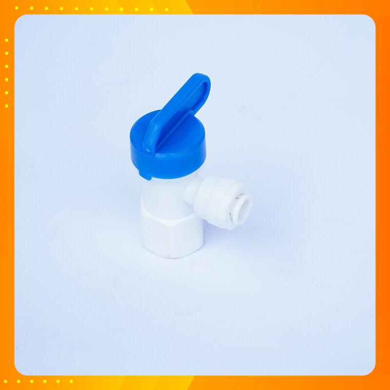 Van bình áp máy lọc nước RO, khoá bình áp, đầu ra ống dây 6mm nối nhanh cho máy lọc nước hàng Xịn