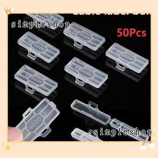 Hộp 50 dụng cụ đánh dấu dây cáp mạng chống thấm nước tiện dụng