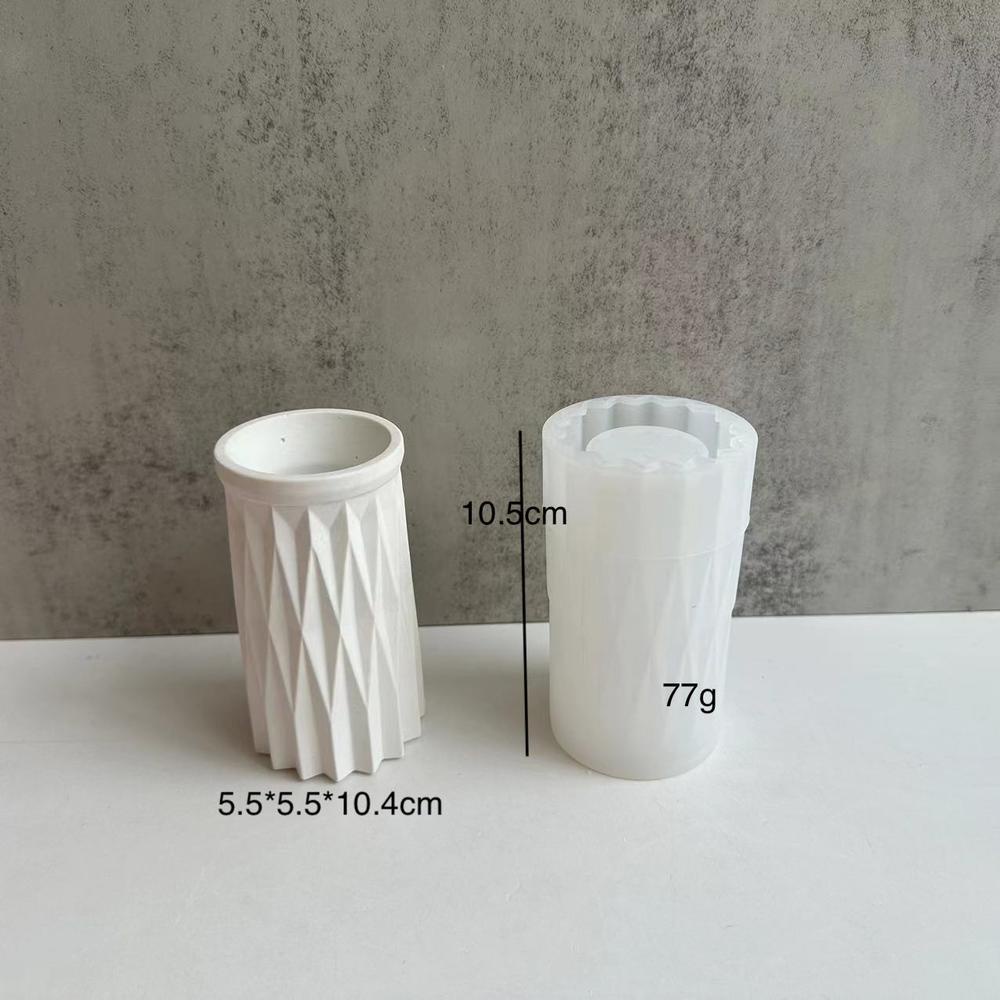 Khuôn Silicone Làm Bình Hoa Thả Keo Dán DIY