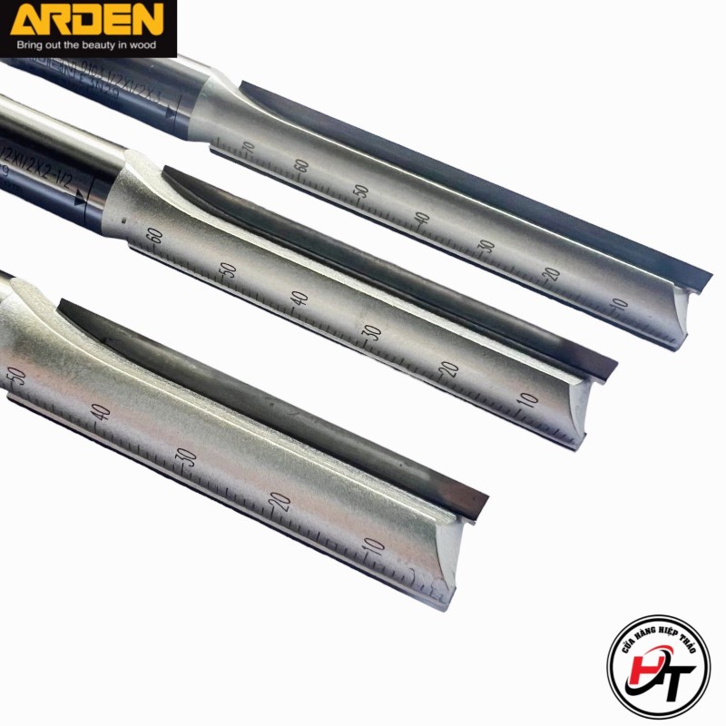Mũi phay CNC gỗ thẳng dài Arden mũi soi lấy nền dao phá thô 0103 và 0115 MSTD-AD