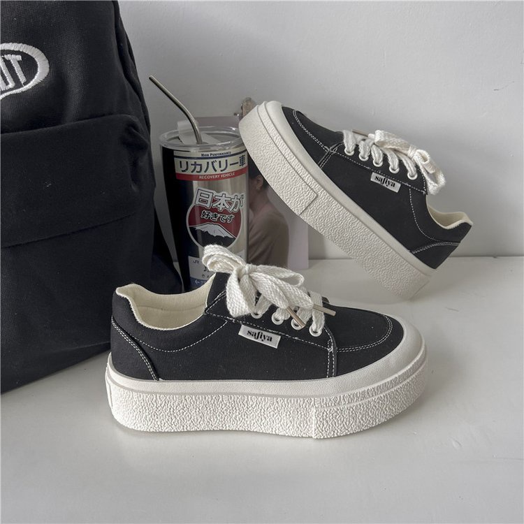 Giày Thể Thao Vải Bạt Thời Trang Hàn Cho Nữ