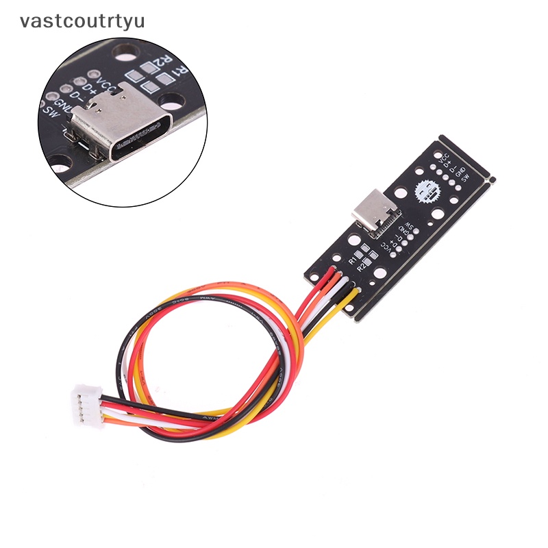 Mô Đun Chia Cổng USB Type C Có Thể Tháo Rời Cho Bàn Phím Máy Tính