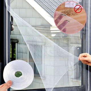 Lưới Dán Cửa Sổ Chống Muỗi / Côn Trùng Tự Dính Tháo Rời Được DIY