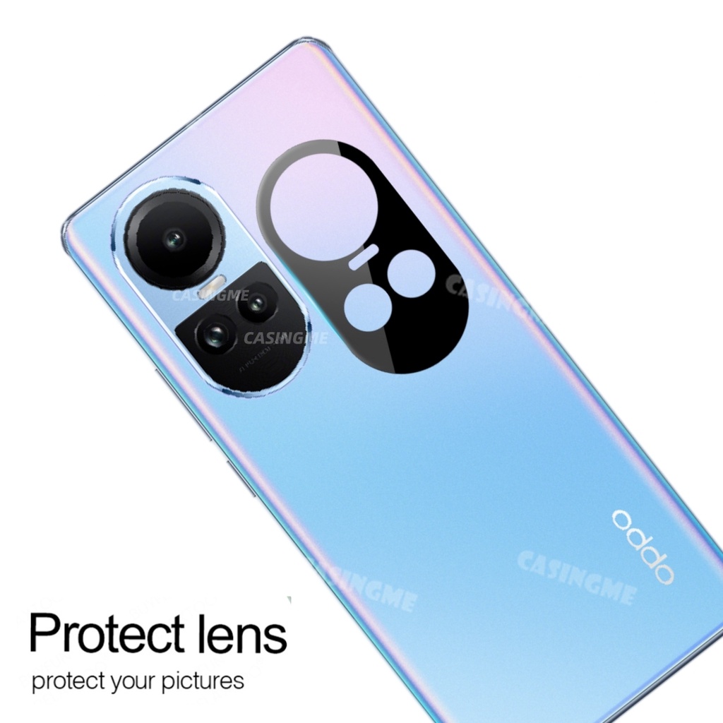 Kính Cường Lực 3D Bảo Vệ Ống Kính Máy Ảnh Cho Oppo Reno10 5G 10Pro 2023 Reno 10 9 Reno10 Pro Reno10Pro 10Pro + + Plus 5G