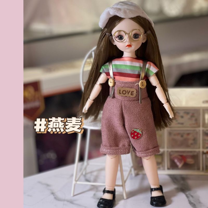 Búp Bê BJD 30cm 20 Khớp Nối Có Thể Tháo Rời Thời Trang Cho Bé Gái 1 / 6