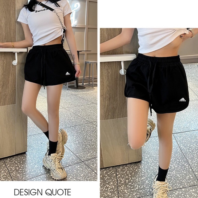 Quần Short Thể Thao Adidas 100% Chính Hãng Ôm Dáng Thoáng Khí Thích Hợp Chạy Bộ Đường Phố Cho Nữ