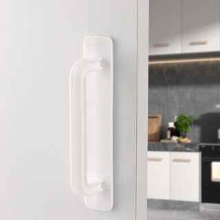 SDFG door pull, surface mounted no punching door handle, fashion knobs push-pull self-adhesive cabinet handle window
