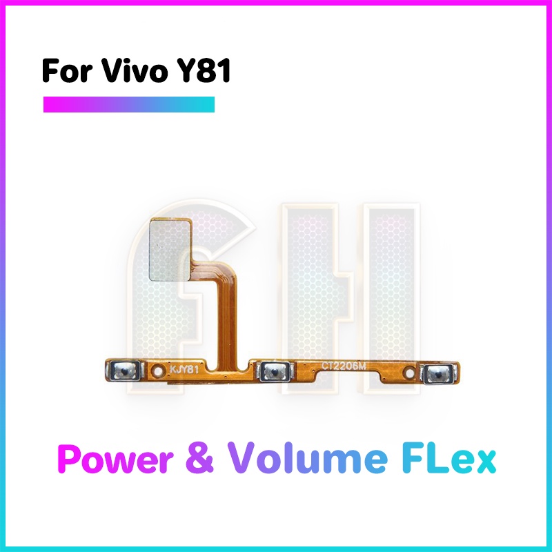 Nút âm lượng nguồn linh hoạt cho vivo y76 y76s y79 y81 y81i y81s y83 pro 5g bật tắt phím tắt nút ribbon flex cáp