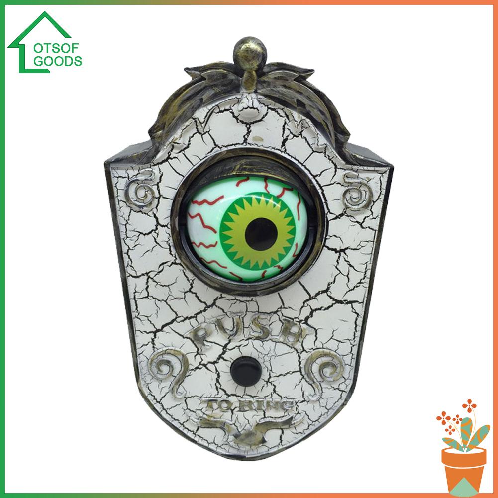 Chuông Cửa Hình Đôi Mắt Kinh Dị Trang Trí Halloween