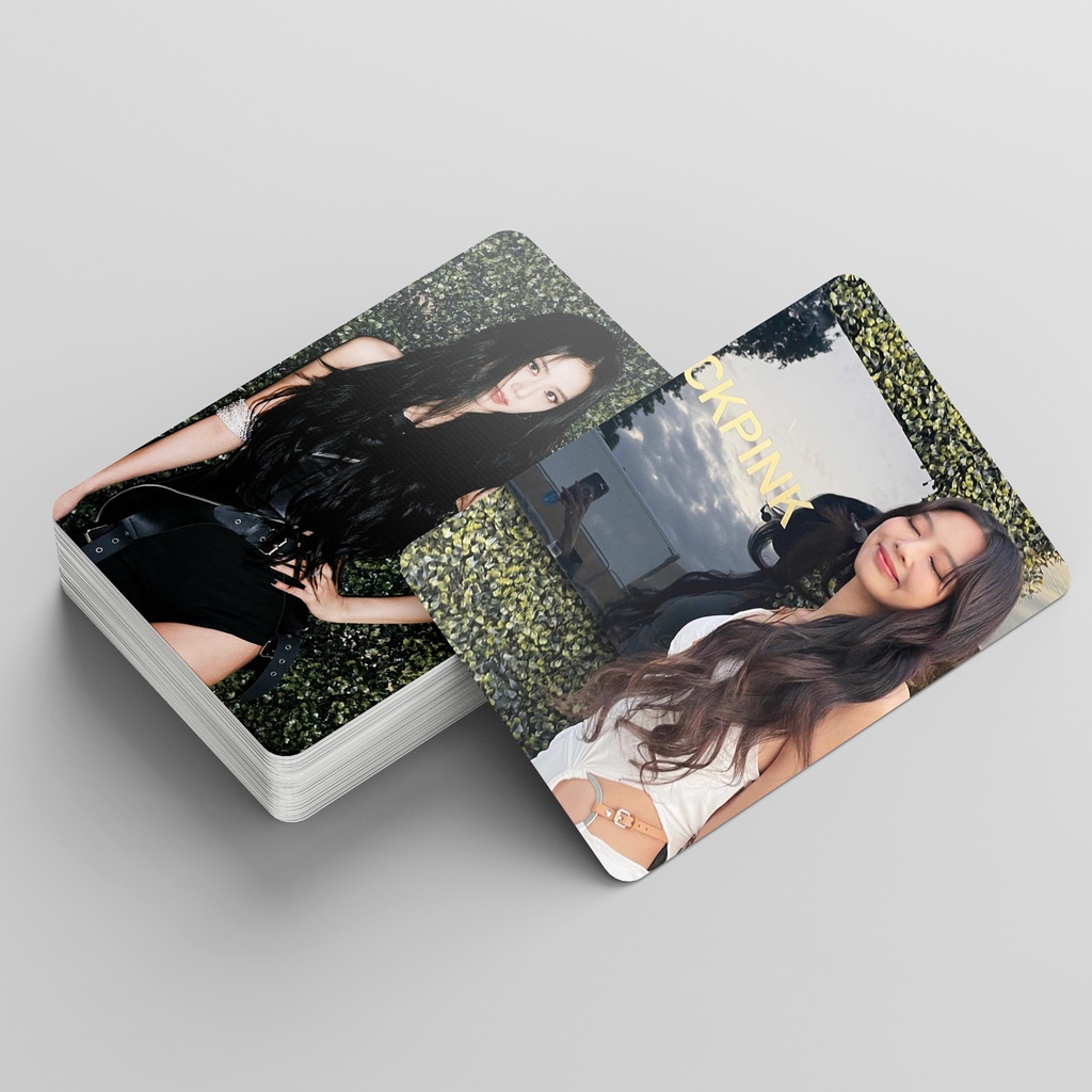 Hộp 55 Ảnh Lomo Card JENNIE LISA JISOO Ros Kpop Blackpink