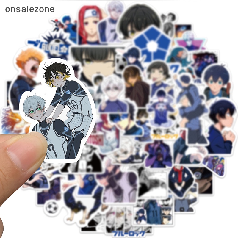 Onsale 50 cái nhật bản anime blue lock stickers đề can thẩm mỹ diy graffiti sticker kid new