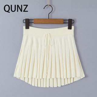 Qunz Chân Váy Dài Dệt Kim Quyến Rũ Đa Năng 7050