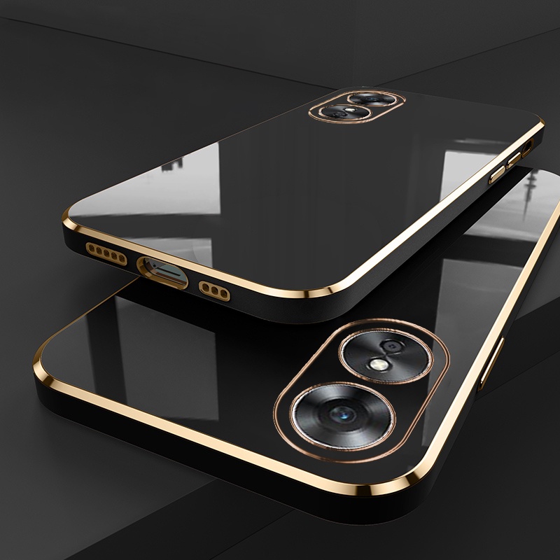 Ốp lưng OPPO A78 Ốp Điện Thoại Viền Thẳng Thời Trang Cho OPPO A78 4G / A98 5G / A17 / A17K / A16 / A15 / A95 / A74 / A15S / A78 5G ZB