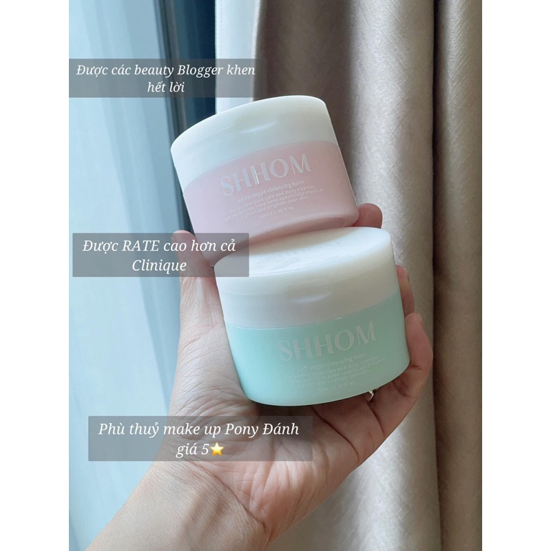 Sáp tẩy trang thuần chay#SHHOM Vegan Cleansing Balm 60ml | camky18