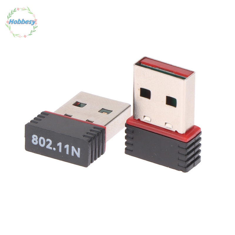 Hbgi> Mini USB Wifi Adapter 802.11n Antenna 150Mbps USB không dây nhận Card mạng nóng
