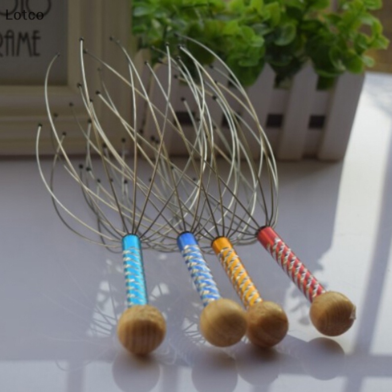 Lotco fashionhead cổ da đầu Massager massage bạch tuộc thiết bị căng thẳng phát hành Công cụ VN