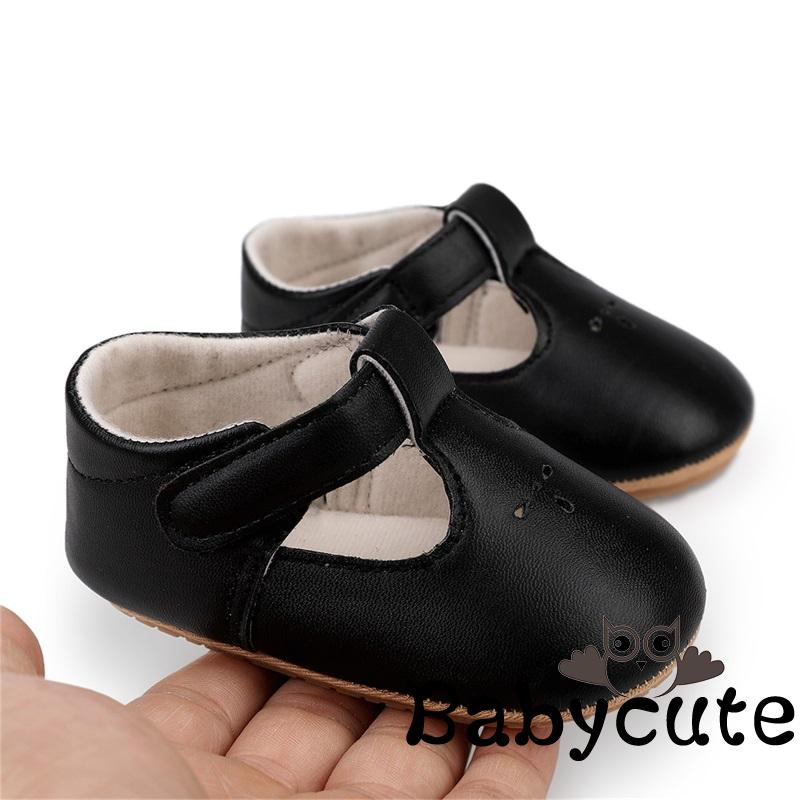 Bb-baby girls premium pu flats infant first walker crib shoes for party festival baby shower