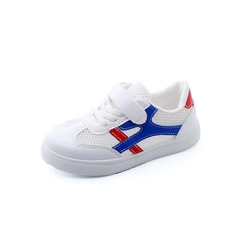 Giày Thể Thao Đế Mềm Phối Lưới Thoáng Khí Thời Trang Mùa Hè 2023 Cho Bé Trai Tiểu Học