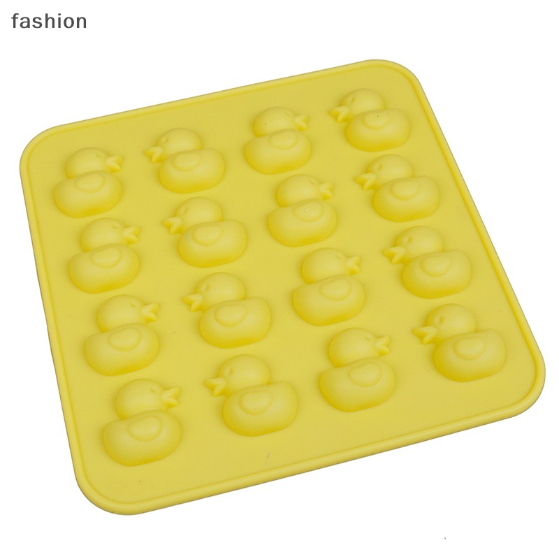 Dễ thương Vịt Silicone khuôn DIY sô cô la Băng bánh quy kẹo khuôn VN