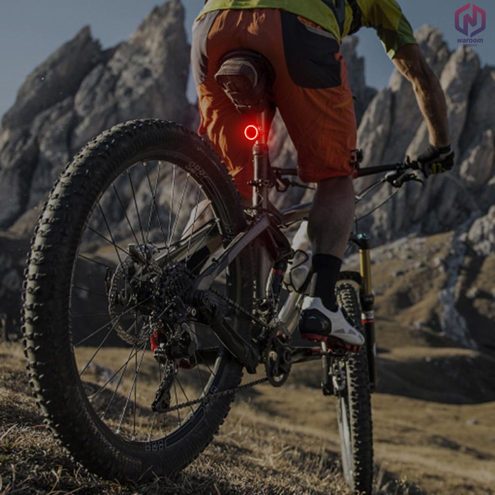 Đèn Hậu Cảnh Báo An Toàn Chống Thấm Nước Với 6 Chế Độ Chiếu Sáng Cho Xe Đạp Leo Núi MTB