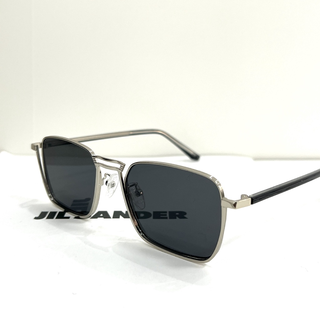 Mới Kính Mát Gọng Vuông Kim Loại Chống Ánh Sáng Xanh Thời Trang Cho Nam Và Nữ