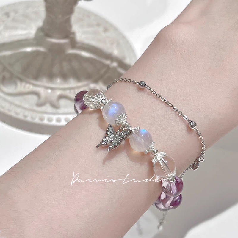 Vòng Tay Hình Bướm Bằng Hợp Kim Xinh Xắn Cho Nữ