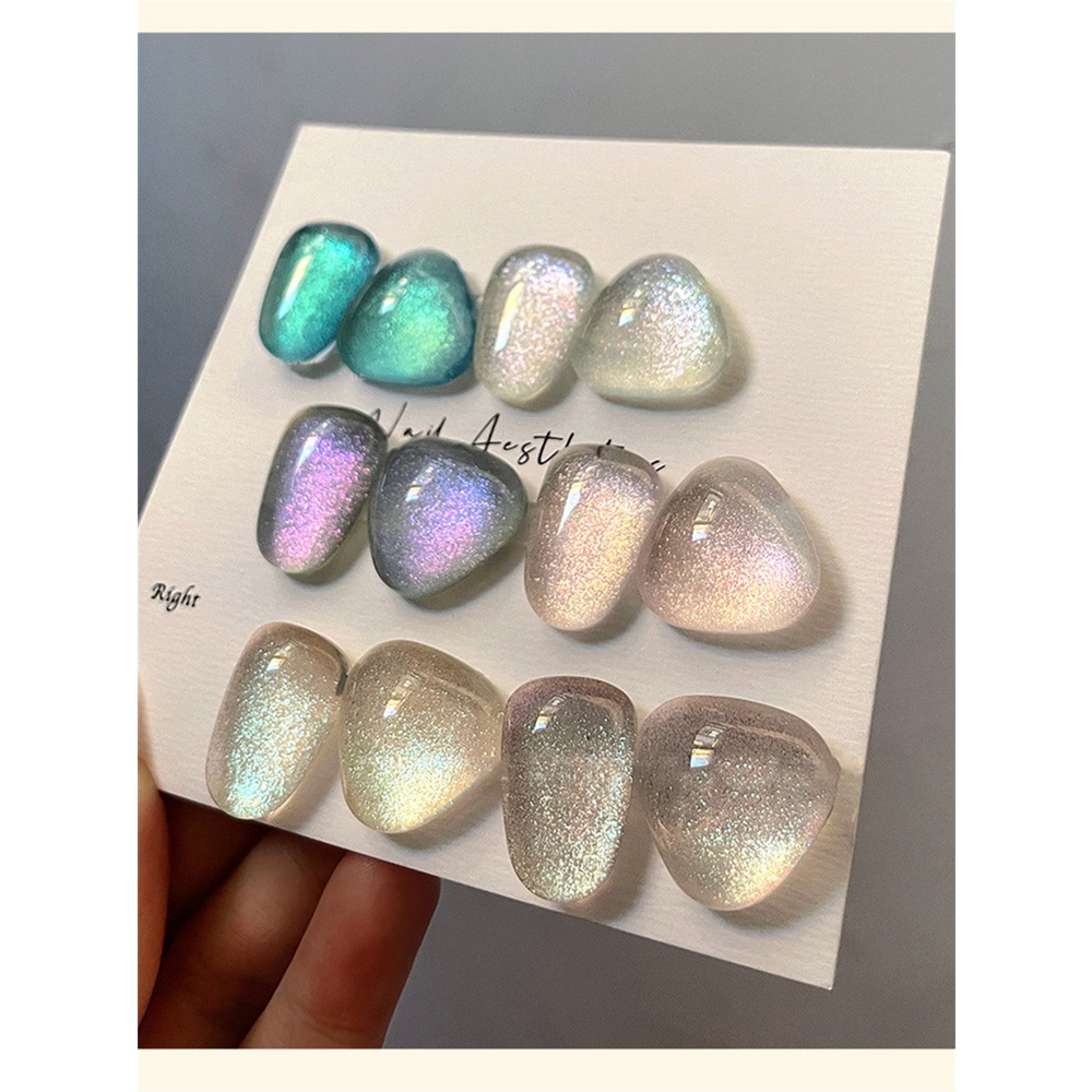 Xeijyi Aurora Unicorn Series Gel Sơn Móng Tay Ngọc Trai Mịn Flash Vỏ Nàng Tiên Cá Quang Trị Liệu Keo Xuân Hè Móng Tay Nghệ Thuật Cho Tiệm Làm Móng 15Ml TOGO