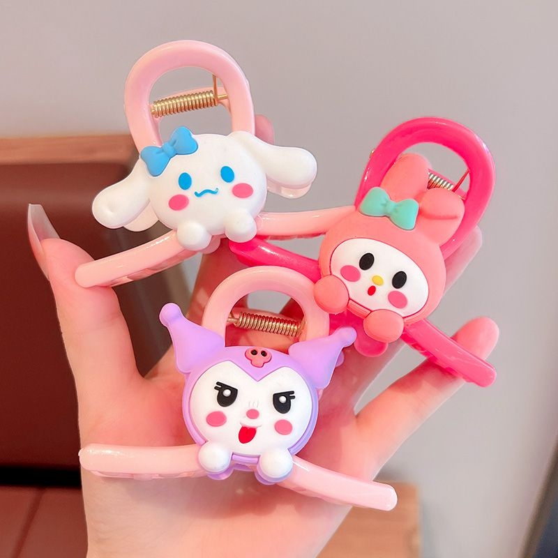 Kẹp Tóc Không Đau Hình Động Vật Hoạt Hình Dễ Thương Cho Bé Gái