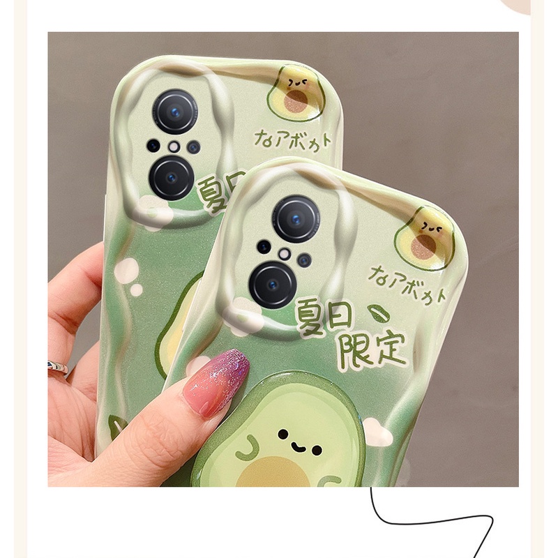 Bao Da Điện Thoại Hình Trái Bơ Cho xiaomi redmi k30 5g 4g k30 pro k40 pro 5g k50 pro k50 ultra k60 pro mi 12t poco f3 poco x3 gt Ốp