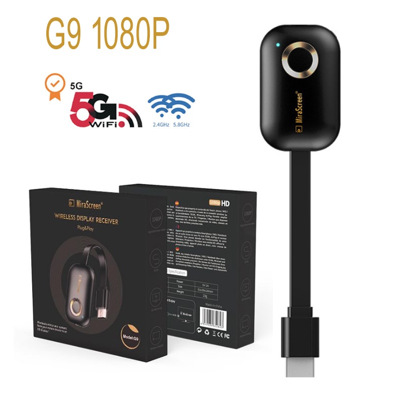 HDMI Không dây Anycast M9 Plus  kết nối điện thoại sang Tivi