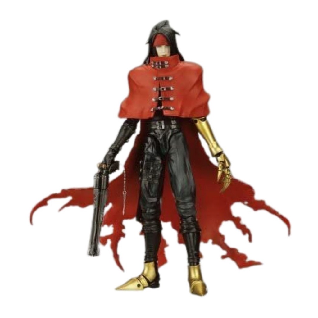 Mô hình Play Arts Kai Vincent Valentine dòng Final Fantasy VII Advent Children 18cm Gamestop.vn FF7SE03