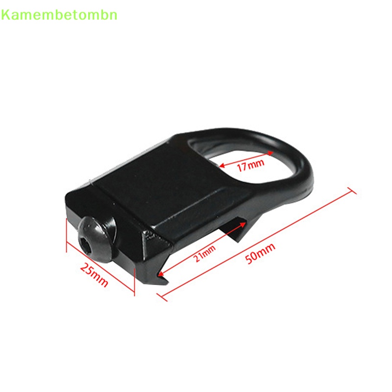 Kamembbn rsa-bb buckle qd rail sling attachment quick detach sling swivel mount adapter for 20mm picany rail hung rifle gun phụ kiện vn