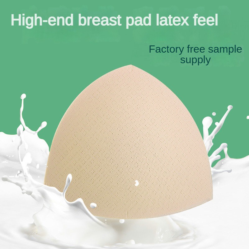 Đồ lót thể thao latex bra pads triangle soft breathable thin fitness yoga bra pads