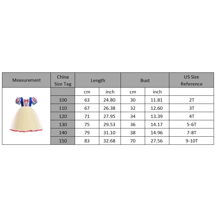 D63 lxaa cô gái mùa hè snow white princess dress cosplay mesh ball gown halloween carnival birthday kids costume