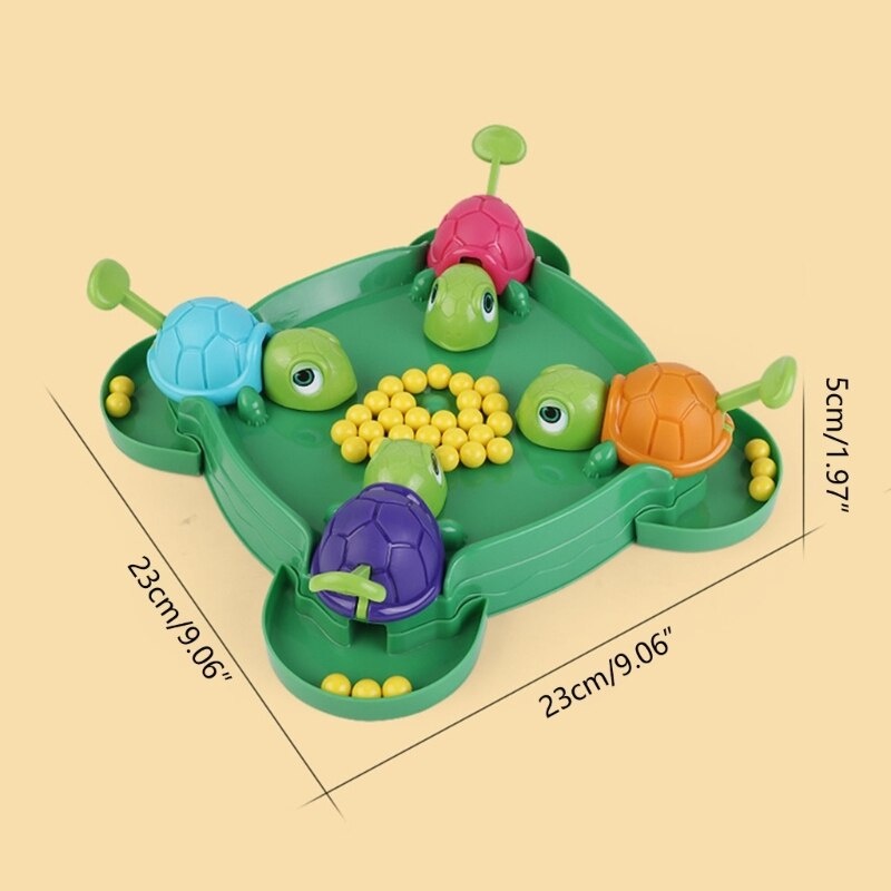 🔥Trò chơi giải trí Đồ chơi rùa ăn đậu Bộ Đồ Chơi Tương Tác Với Bé Hình Rùa Dễ Thương Đồ chơi trẻ em