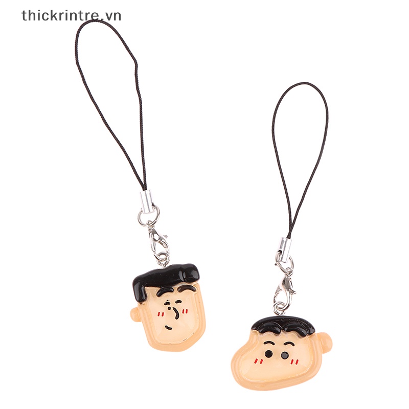 Thi anime crayon shin-chan series quai đeo điện thoại phim hoạt hình dễ thương moible điện thoại dây buộc túi mặt dây chuyền ba lô trang trí cô gái quà tặng vn