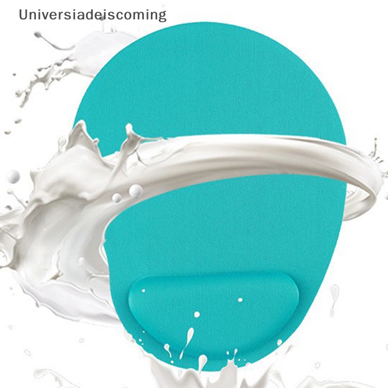 Universiadeiscoming ^^ mouse pad with wrist rest for laptop mat anti-slip gel wrist eva support wristband mouse mat pad for pc laptop computer * new