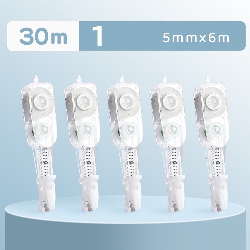Bút Xóa Băng Kéo Dài 6m Dễ Thương Cho Học Sinh Bút Xóa Kéo Dạng Bấm Có Lõi Thay Siêu Tiện B08